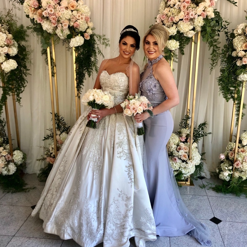 Portia and Scarlet Lavender Gown